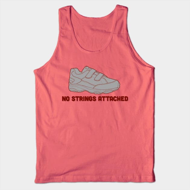 No Strings Attached Tank Top by FolkBloke